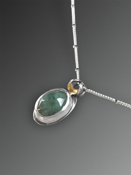 Emerald Scarab Necklace