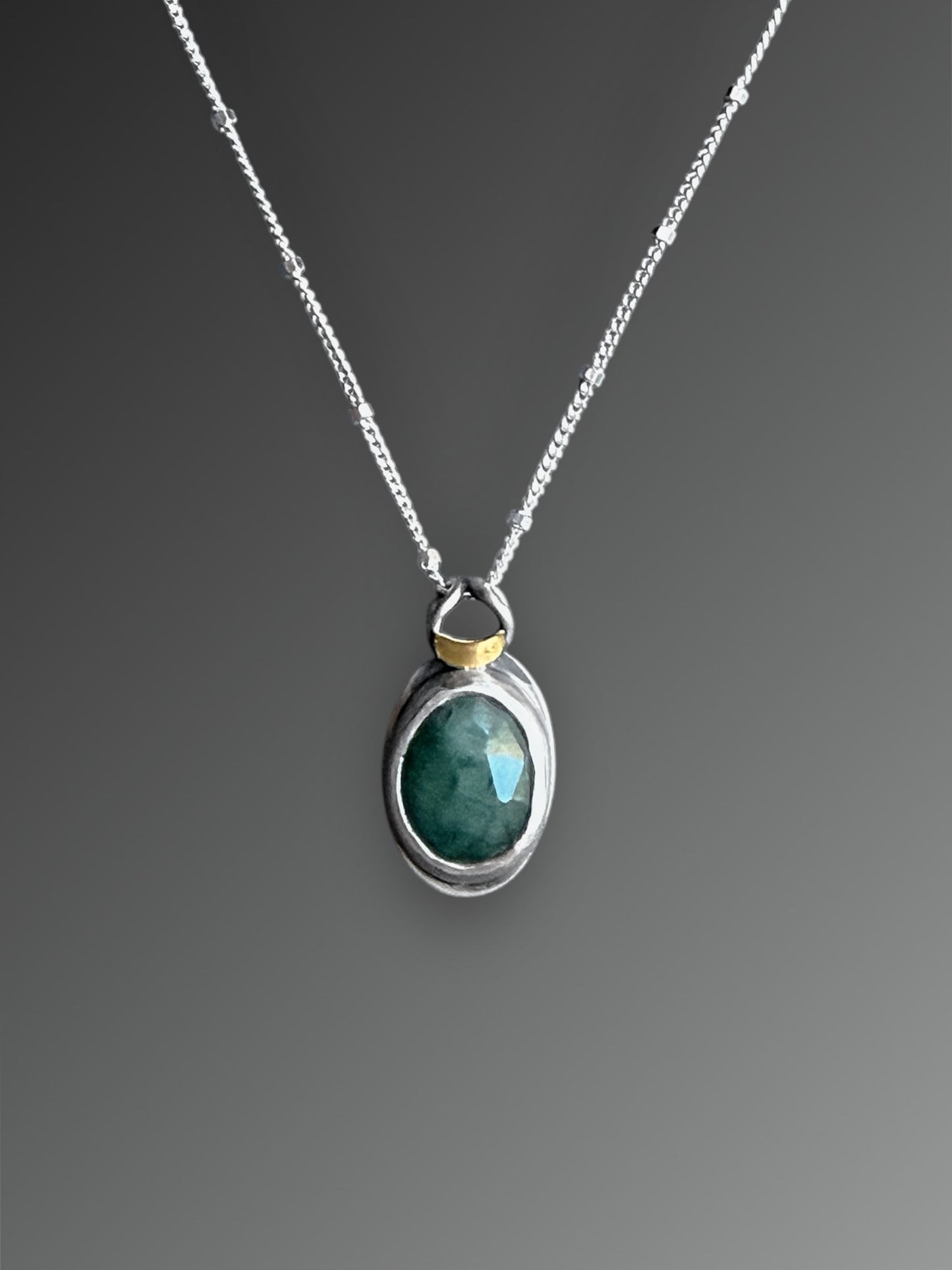 Emerald Scarab Necklace